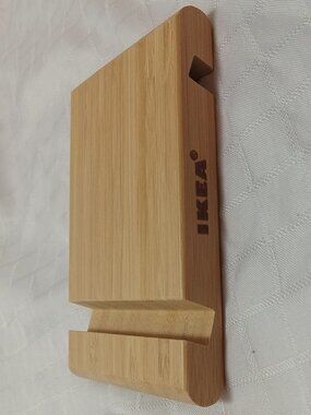 IKEA wooden tablet/cell phone/ipad/etc stand - NEW